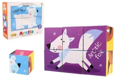 Immagine prodotto di Puzzle a pezzi per bambini, 6 pezzi, assortiti - Pro Kids