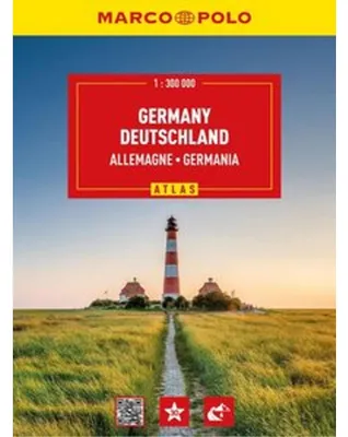 Image de Atlas de voyage MARCO POLO 2027/2028 Allemagne 1:300 000