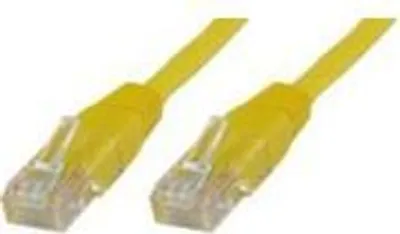 Obrázok produktu pre Microconnect UTP5005Y, 0,5 m, Cat5e, U/UTP (UTP), RJ-45, RJ-45, Žltá