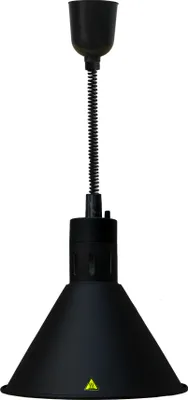 Produktbild von CHEFGASTRO Wärmelampe Chefs Heat-02 schwarz H 600-800mm