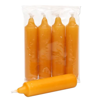 Obrázek produktu pro Svíčky EWA / JEKA Adventní svíčky balení 4 ks - velikost 12/500 - příroda