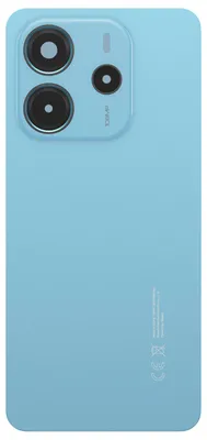 Obrázek produktu pro Clappio, kryt baterie pro Redmi Note 14 4G s předinstalovanými čočkami, modrý