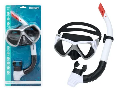 Immagine prodotto di Set da immersione con maschera bianca e boccaglio Bestway 24069