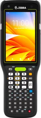 Produktbild von Zebra MC3400 Expanded, 2D, SE4770, 10,5cm (4''), Num., Gun, IST, hot-swap, USB-C, BT, WLAN (WLAN), NFC, Android, GMS