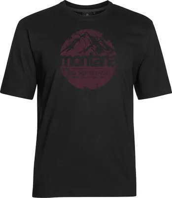 Produktbild von Übergrößen T-Shirt Sky Village Weinrot AHORN SPORTSWEAR Schwarz 8XL