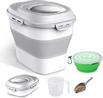 Immagine prodotto di Contenitore per alimenti resistente alle intemperie da 12-15 kg per cani e gatti