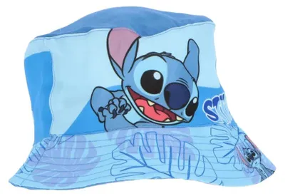 Produktbild von Disney Stitch Kinder Fischermütze Fischerhut Sommerhut – Blau / 54