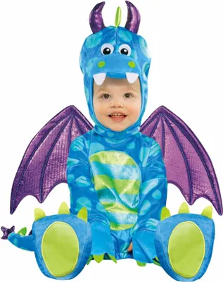 Produktbild von Flauschiges Drachen Baby Kostüm