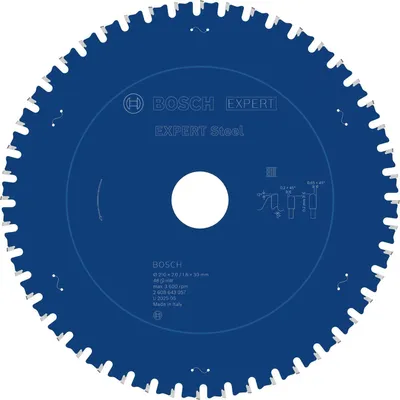 Productafbeelding van EXPERT zaagblad voor cirkelzaag, 210x2/1,6x30 mm, kwaliteit Z48