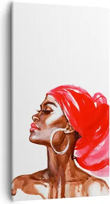 Produktbild von Bild auf Leinwand - Leinwandbild - frau modern - 55x100cm - Wand Bild - Wanddeko - Wandbilder - Leinwanddruck - Bilder - Kunstdruck - Wanddekoration - Leinwand bilder - Wandkunst - PA55x100-3497