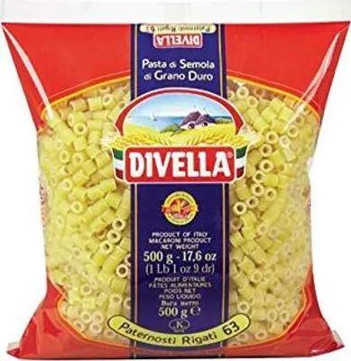 Produktbild von Divella Hartweizengriess Nudeln Paternosti Rigati 63 Gr 500 X 24