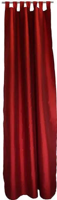 Produktbild von Homing Schlaufenschal Vorhang  Gardine Blickdicht 140 x 245 (BxH) cm Rot