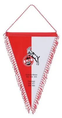 Produktbild von 1. FC Köln Schmuckwimpel "Logo" (28 cm)