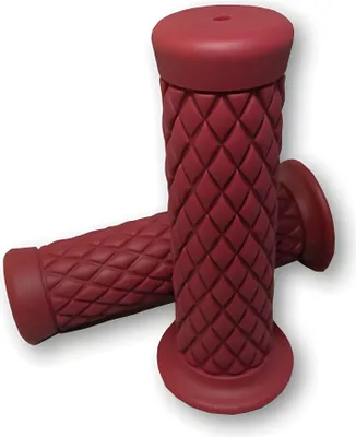 Productafbeelding van SHIN YO Custom Diamantstijl handvatten, donkerrood, 1 inch (per paar)