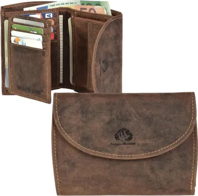 Image de Greenburry Vintage Porte-monnaie en cuir pour femme 1772A-25