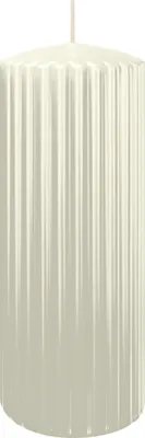 Produktbild von Rillen Kerzen Elfenbein 200 x Ø 80 mm, 4 Stück