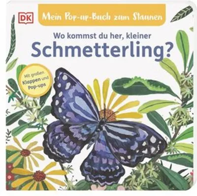 Produktbild von Mein Pop-up-Buch zum Staunen. Wo kommst du her, kleiner Schmetterling?