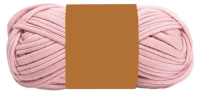 Obrázek produktu pro Příze na háčkování, polyester, 100 g, růžová. Vhodná pro pletení a háčkování