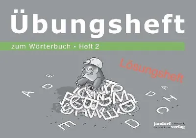 Produktbild von Wörterbuchübungsheft 2 (Übungsheft zum Wörterbuch 19x16cm) (Lösungsheft)