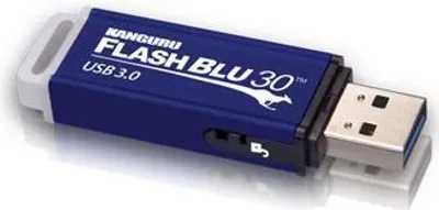 Productafbeelding van iStorage Kanguru ALK-FB30-32G, 32 GB, USB Type-A, 3.2 Gen 1 (3.1 Gen 1), 145 MB/s, Klauwdesign, Blauw