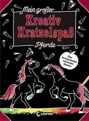 Obrázok produktu pre Mein großer Kreativ-Kratzelspaß: Pferde