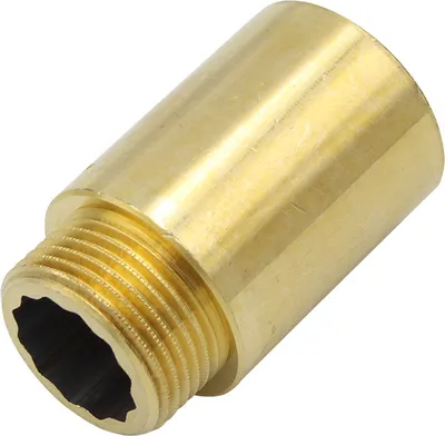 Produktbild von Messing Fitting Hahnverlängerung 3/4" Zoll x 40mm DN20
