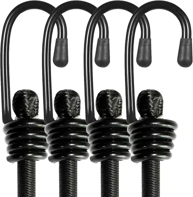 Produktbild von Spanngummis mit Haken (2 m, 4 Stück)