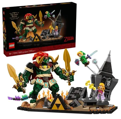 Zdjęcie produktu dla LEGO Ocarina of Time™ – The Final Battle, Zestaw do budowania, 18 lat(a), Plastik, 1003 szt., 1,19 kg