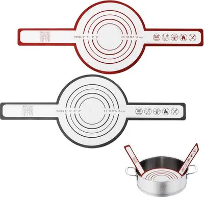 Produktbild von Famanu Backmat für Dutch Oven - Silikon mit langen Handgriffen