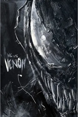 Produktbild von Marvel - Venom - Creepy - Film Poster Druck - Größe 61x91,5 cm