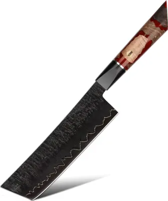 Produktbild von Damast Küchenmesser EN-37393 - Elegantes Nakiri KP37393