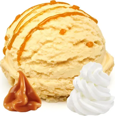 Image de Crème glacée au caramel en poudre 100 kg