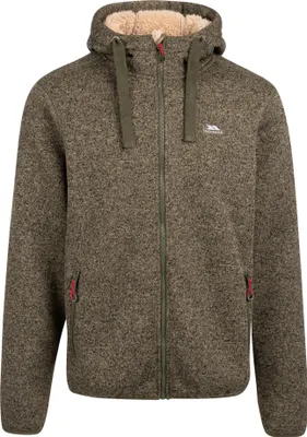 Produktbild von Trespass Herren Fleecejacke Tableypipe mit Kapuze TP4758 (XL) (Efeu meliert)