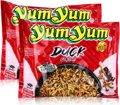 Produktbild von Yum Yum Instant Nudeln Ente 60g - DUCK - Fertiggericht (2er Pack)