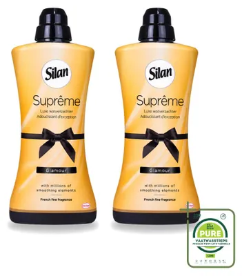 Produktbild von 2 x Silan Suprême Glamour Weichspüler - 1,2 l - Großpackung - 2 Stücke