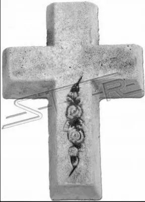 Immagine prodotto di Angelo della tomba croce decorazione della tomba ornamenti in pietra decorazione statua sculture 111031