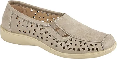 Produktbild von Boulevard Damen Sommerschuhe / Halbschuhe DF376 (35,5 EU / 3UK) (Stone)