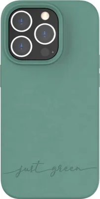 Obrázok produktu pre JUST GREEN, ochranné puzdro pre iPhone 14 Pro Natura Recyclable, zelené