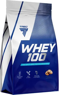 Produktbild von Trec Nutrition Whey 100 - 700 g Beutel Cookies and Cream