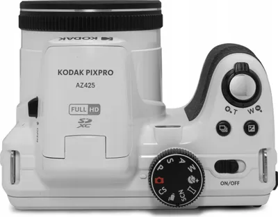 Produktbild von Kodak Astro Zoom AZ425, 20,68 MP, 5184 x 3888 Pixel, BSI CMOS, 42x, Full HD, Schwarz, Weiß