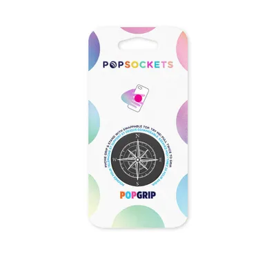 Produktbild von PopSockets PG-Kompass, Handy/Smartphone, Schwarz, Weiß