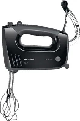 Produktbild von Siemens Handmixer, Farbe: Schwarz / grau MQ96500