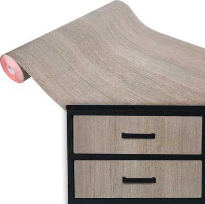 Produktbild von Klebefolie Möbel 45x100 cm - Tira Holz - Möbelfolie selbstklebend in Holzoptik - Folie für Möbel zur Renovierung von Türen, Schränken und Regalen - Möbelfolie dekorativ und pflegeleicht