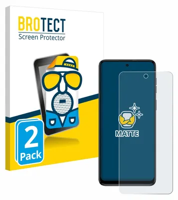 Produktbild von 2x BROTECT Schutzfolie für Motorola Moto G54 / G55 Displayschutz Displayschutzfolie Folie Matt Entspiegelungsfolie