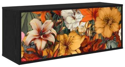 Immagine prodotto di vidaXL Mobile TV da parete GENNEP, 102 x 33 x 40 cm, pannello di legno