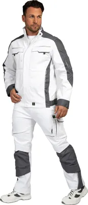 Produktbild von Leibwächter Bundjacke Flex-Line FLEXJ Gr. L weiß/grau