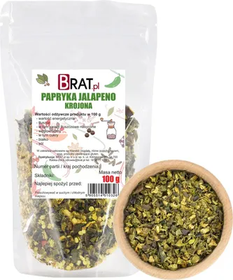 Zdjęcie produktu dla Papryka Jalapeno krojona 100g