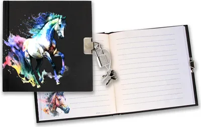 Immagine prodotto di Diario con lucchetto per cavalli Starpak 558489