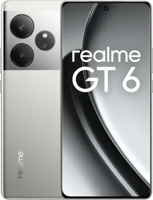 Produktbild von realme GT 6 17,2 cm (6.78") Dual-SIM Android 14 5G USB Typ-C 12 GB 256 GB 5500 mAh Silber