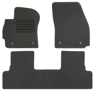 Produktbild von Fußmatten-Set für Mazda 5 CR, 06/2005-09/2010, 3-teilig, Schwarz